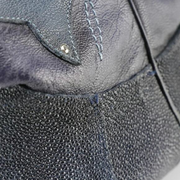 Los Altos 3X Toe Navy Stingray Rowstone Cowboy Boots Sz. 12 EE - Picture 10 of 10